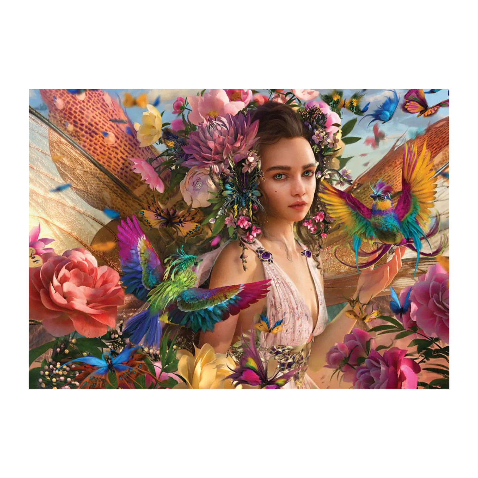 Flower Fairy 1500 Piece Puzzle