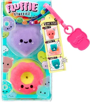 Fluffie Stuffiez Mini Heart Candy And Donut