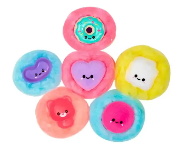 Fluffie Stuffiez Mini Popcorn And Donut