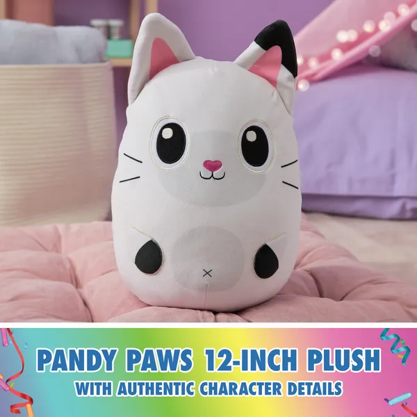 Gabby's Dollhouse 12 Inch Gabby Trend Plush Pandy Paws