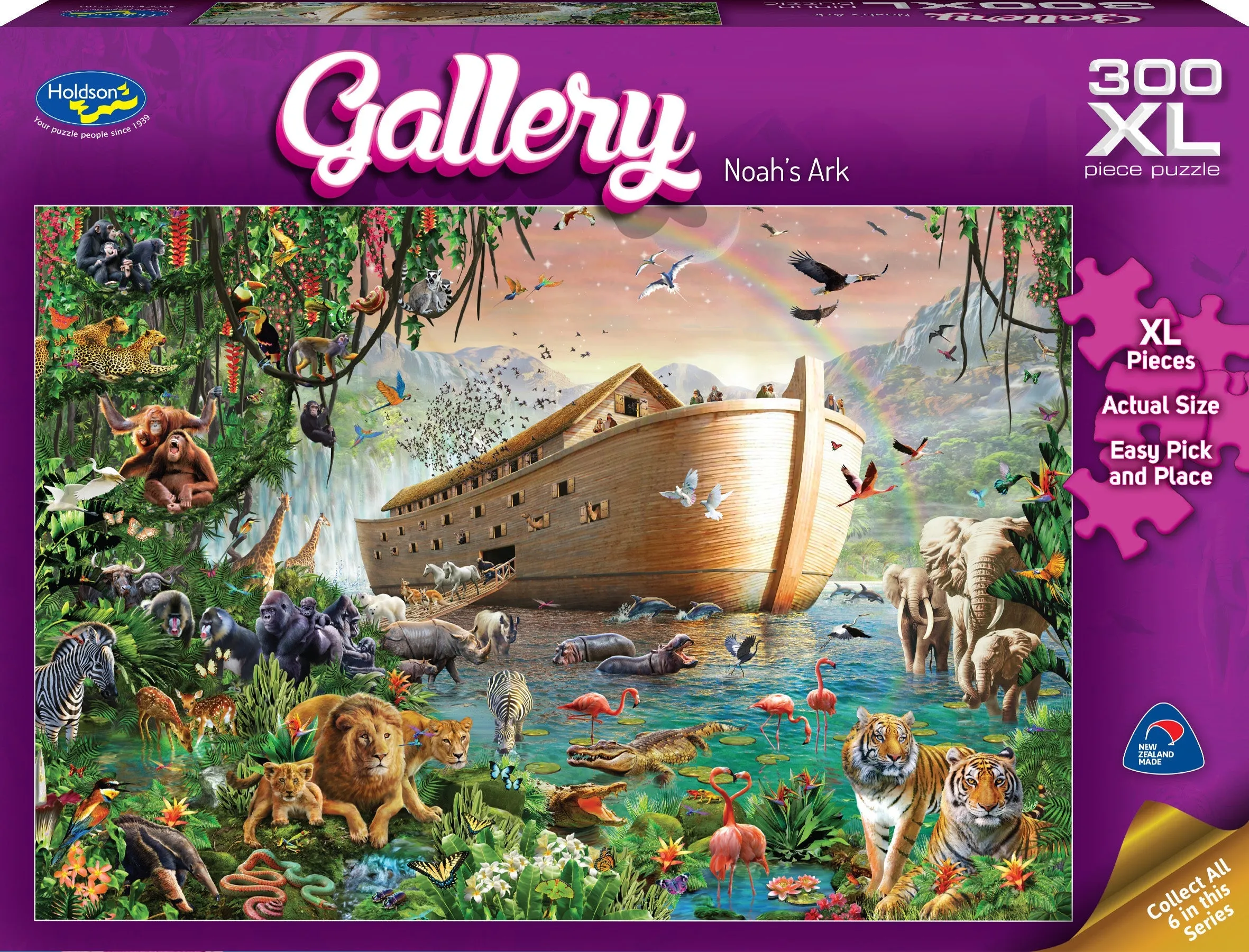 Gallery Series 6 300 Piece Xl Puzzle Noah's Ark