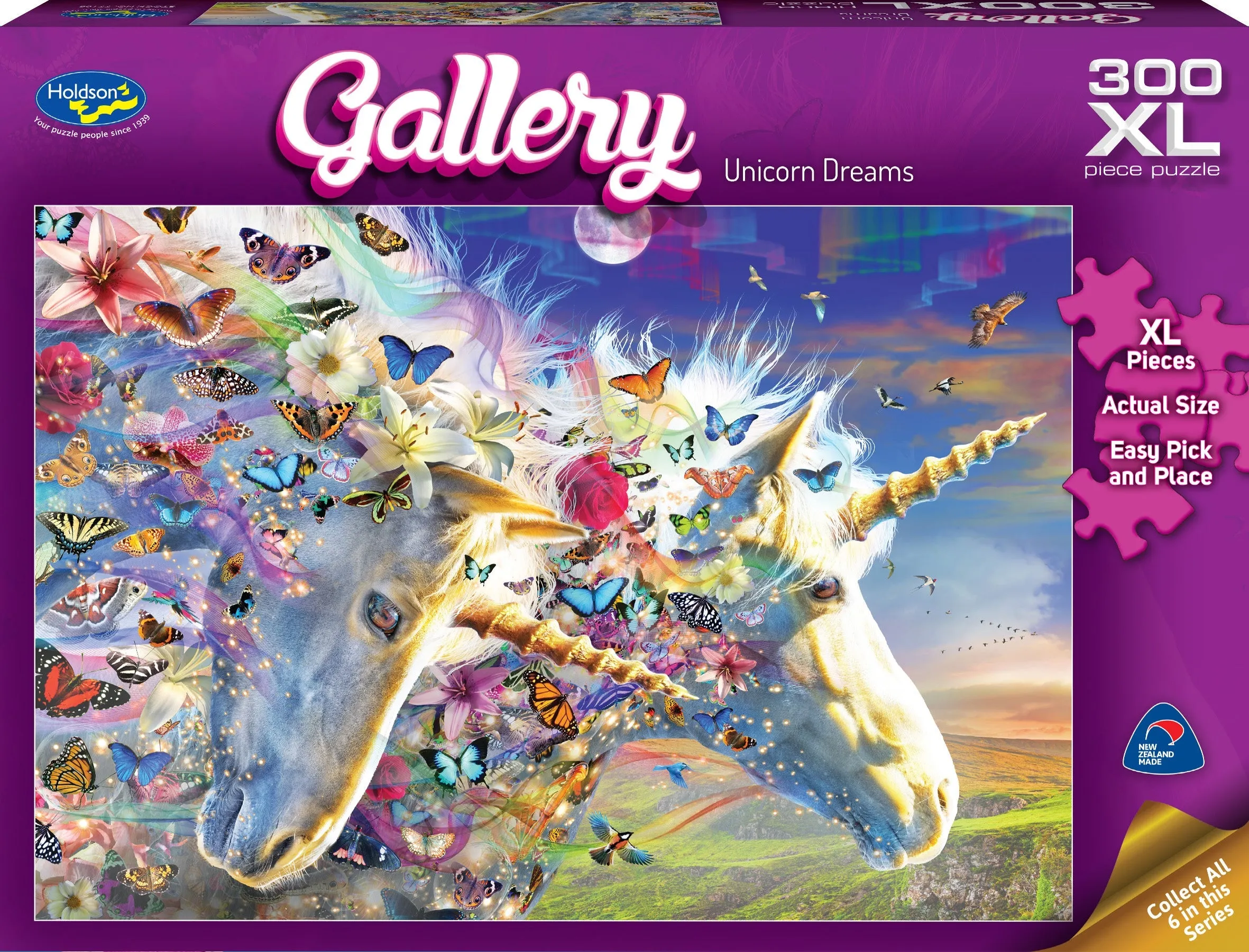 Gallery Series 6 300 Piece Xl Puzzle Unicorn Dreams