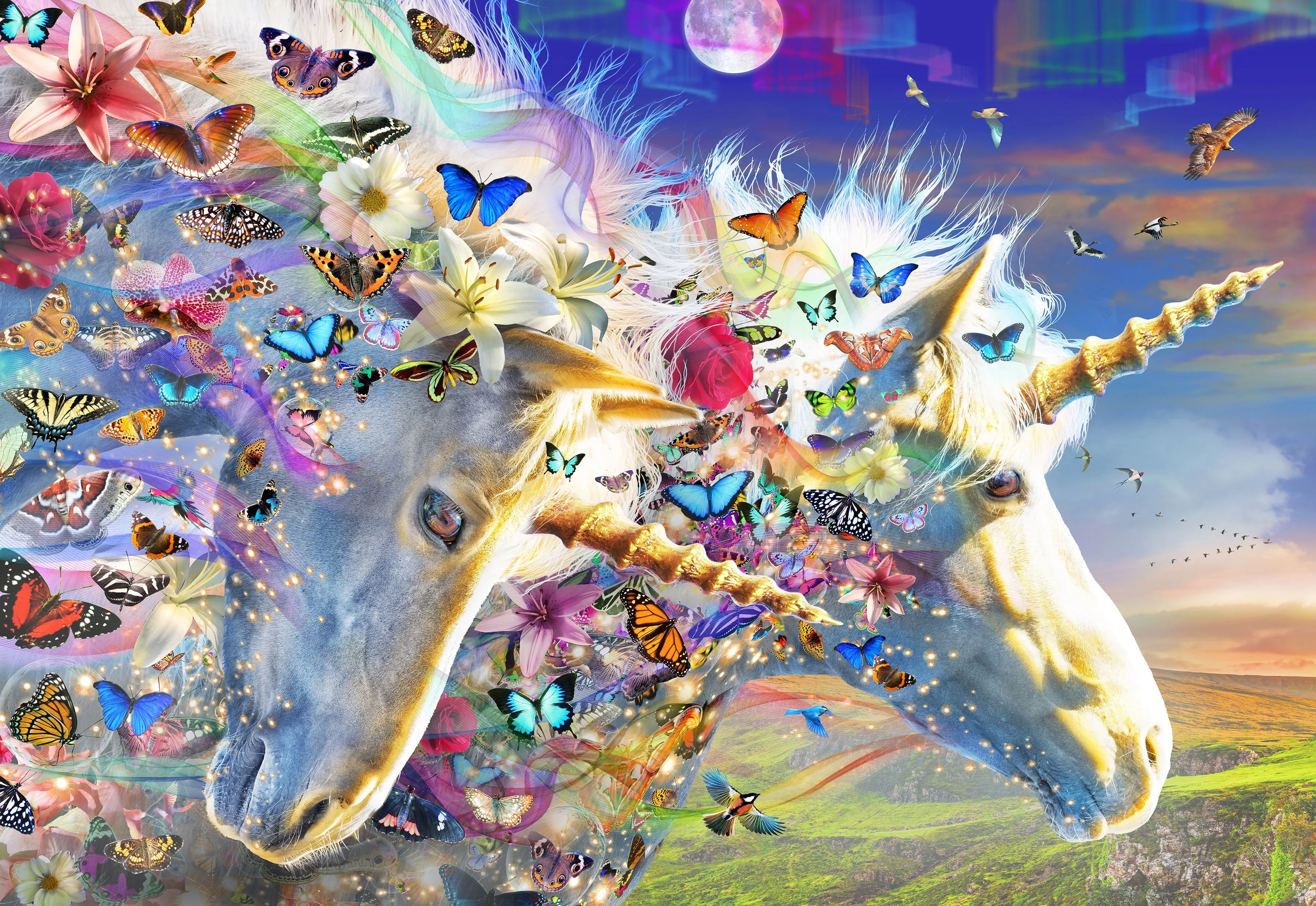 Gallery Series 6 300 Piece Xl Puzzle Unicorn Dreams