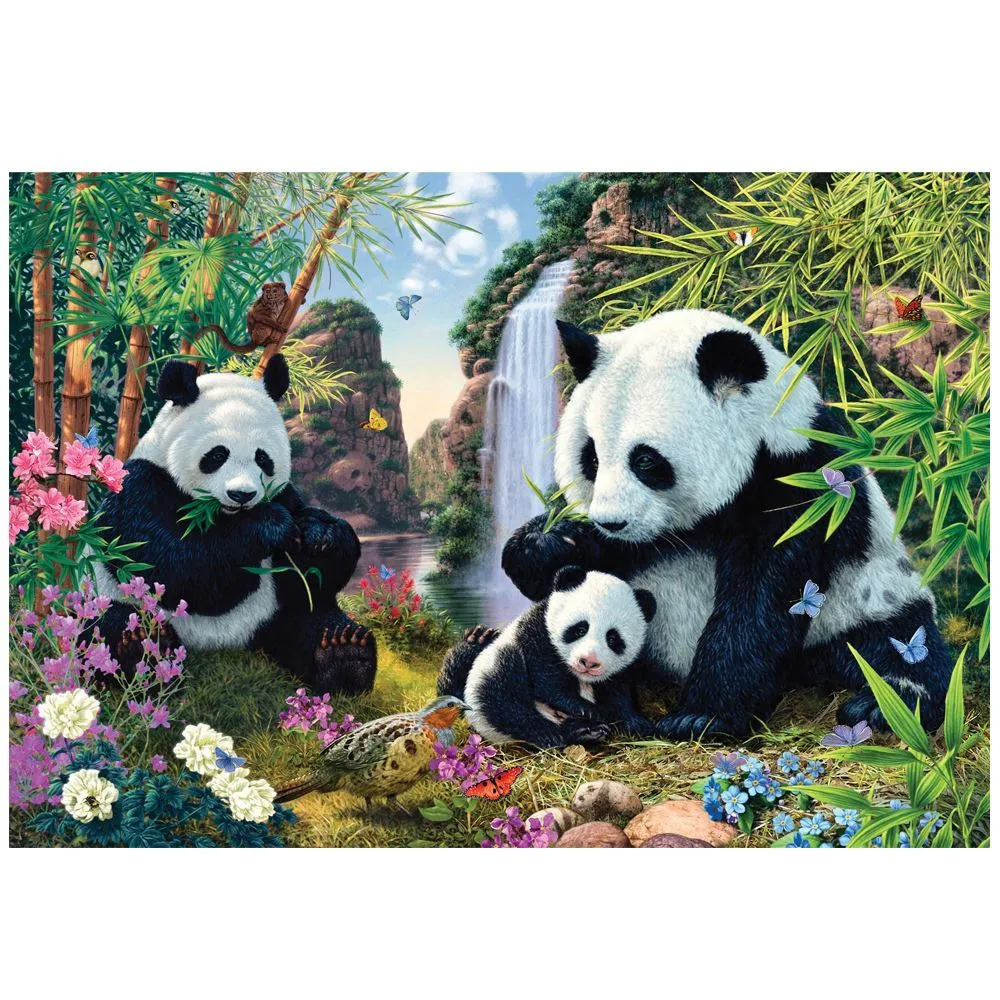 Gallery Series 7 300 Piece Xl Puzzle Panda Valley