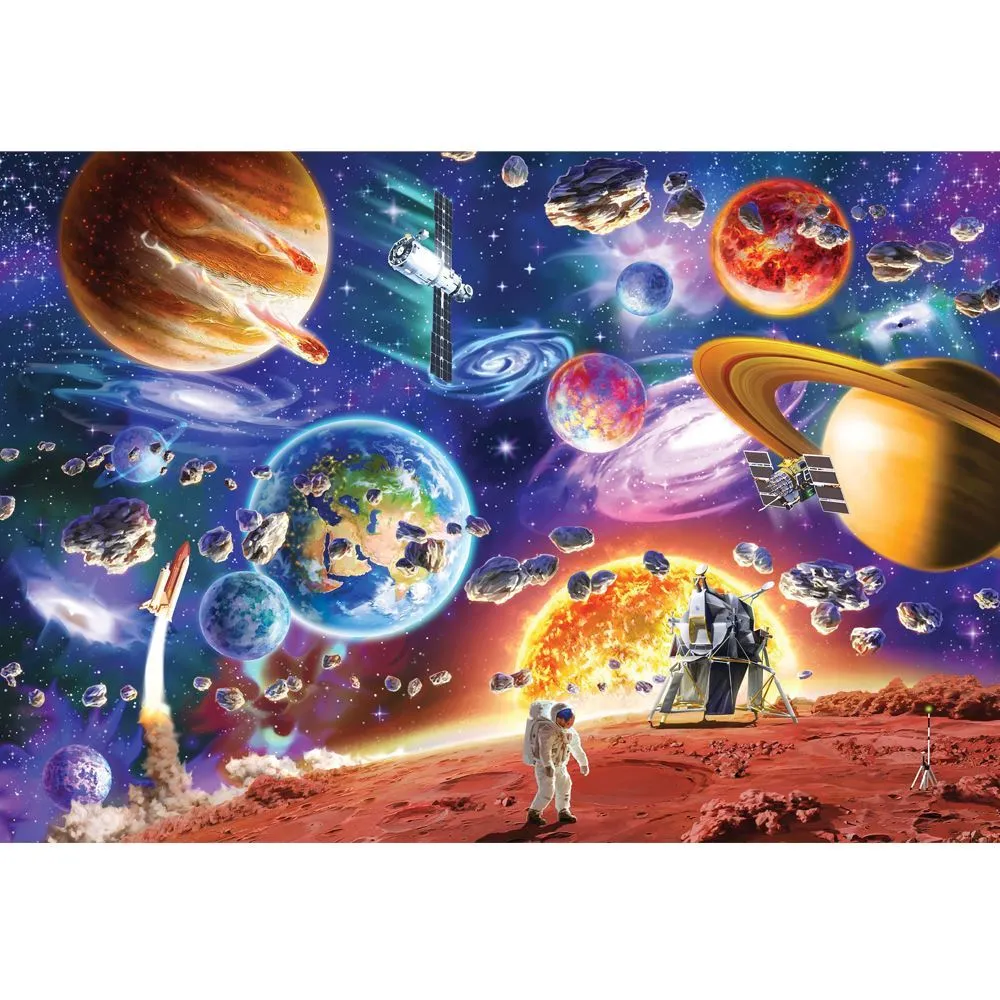 Gallery Series 8 300 Piece Xl Puzzle Astronaut In Space