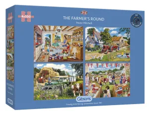 Gibsons: The Farmer's Round (4 X 500pc)