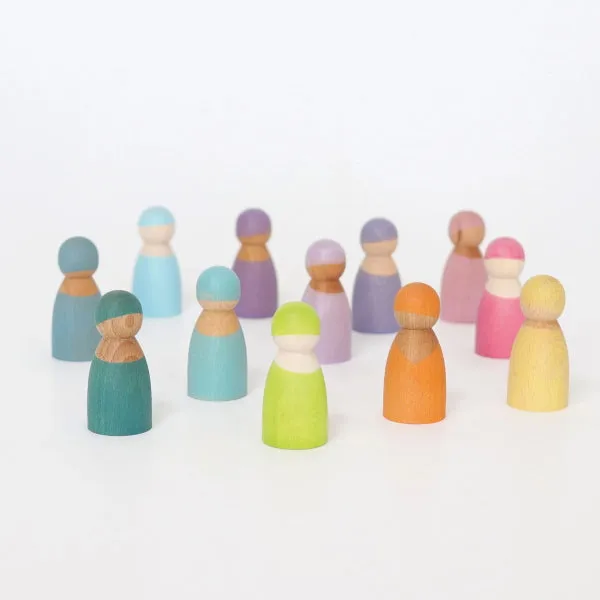 Grimm's | 12 Pastel Friends