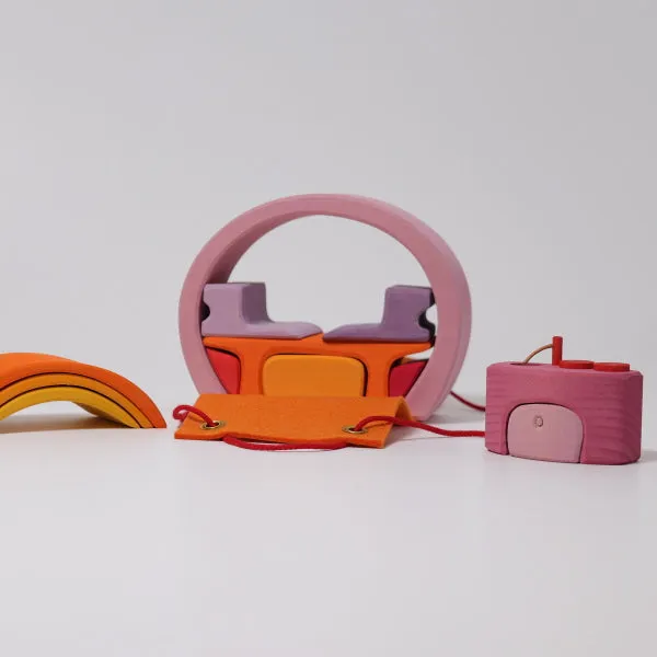 Grimm's | Mobile Home Lollipop Pink Orange