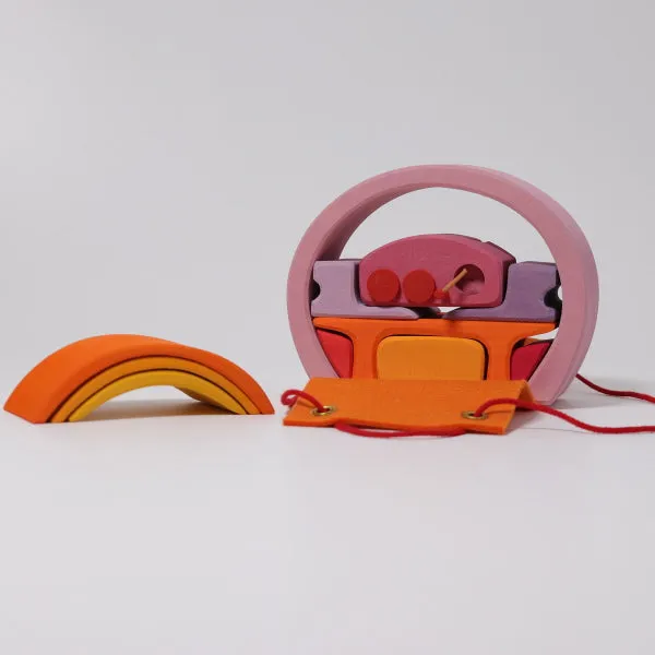 Grimm's | Mobile Home Lollipop Pink Orange