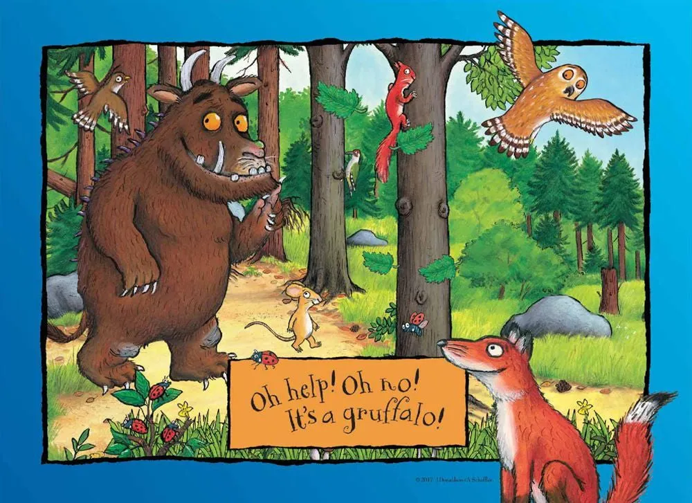 Gruffalo 35 Piece Frame Tray Puzzle Assorted Styles