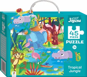 Hinkler Junior Jigsaw 45 Piece Puzzle Tropical Jungle