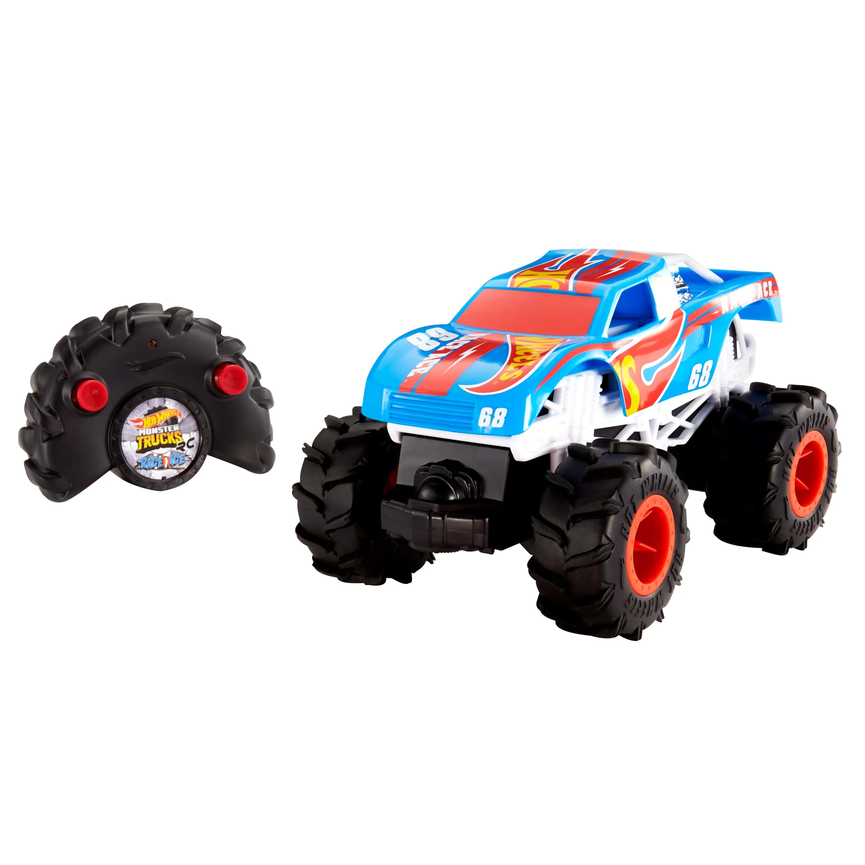Hot Wheels Remote Control Monster Truck 1:24 Race Ace