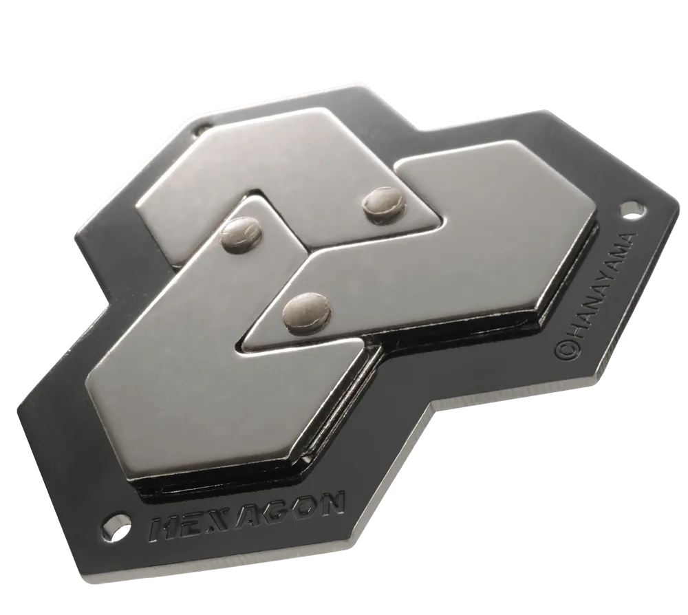 Huzzle Puzzle Cast Hexagon