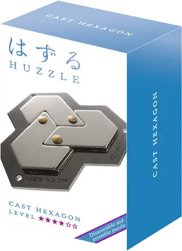 Huzzle Puzzle Cast Hexagon