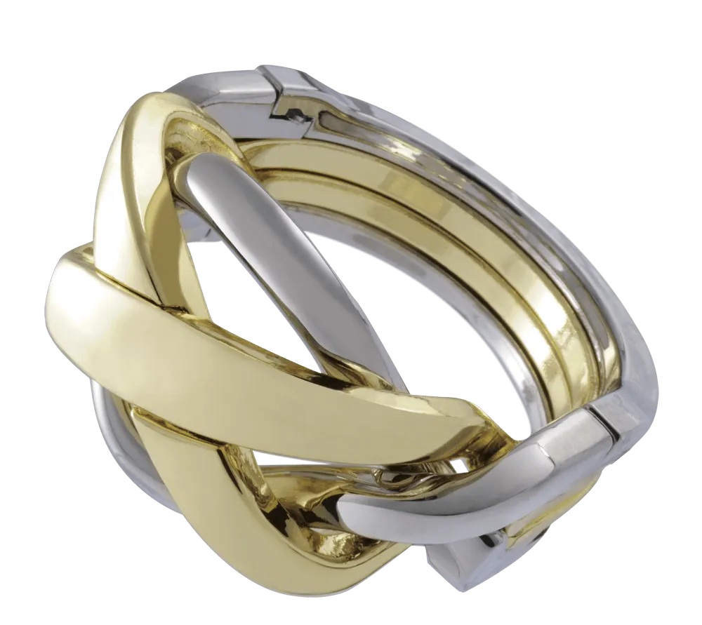Huzzle Puzzle Cast Ring