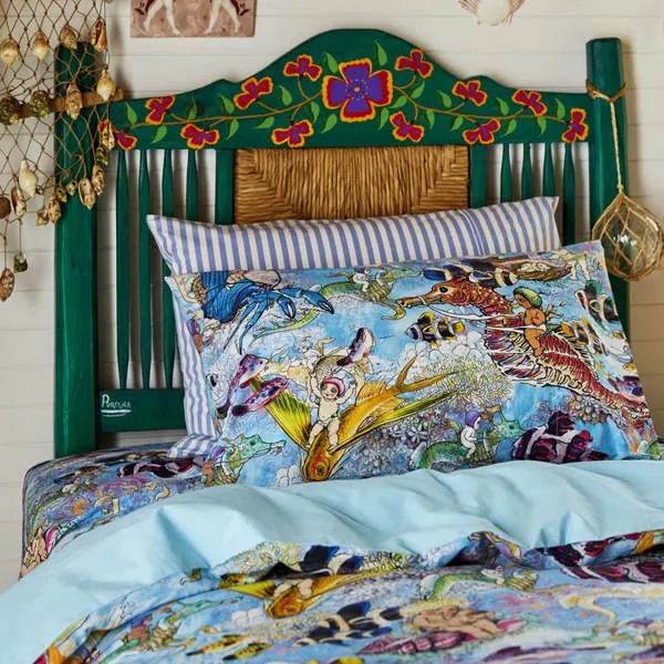 Kip and Co x May Gibbs | Fitted Sheet Waterworld Kids