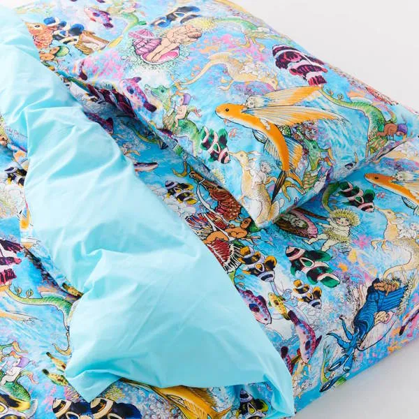 Kip and Co x May Gibbs | Fitted Sheet Waterworld Kids