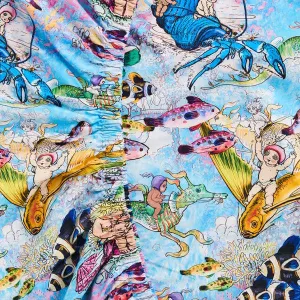 Kip and Co x May Gibbs | Fitted Sheet Waterworld Kids