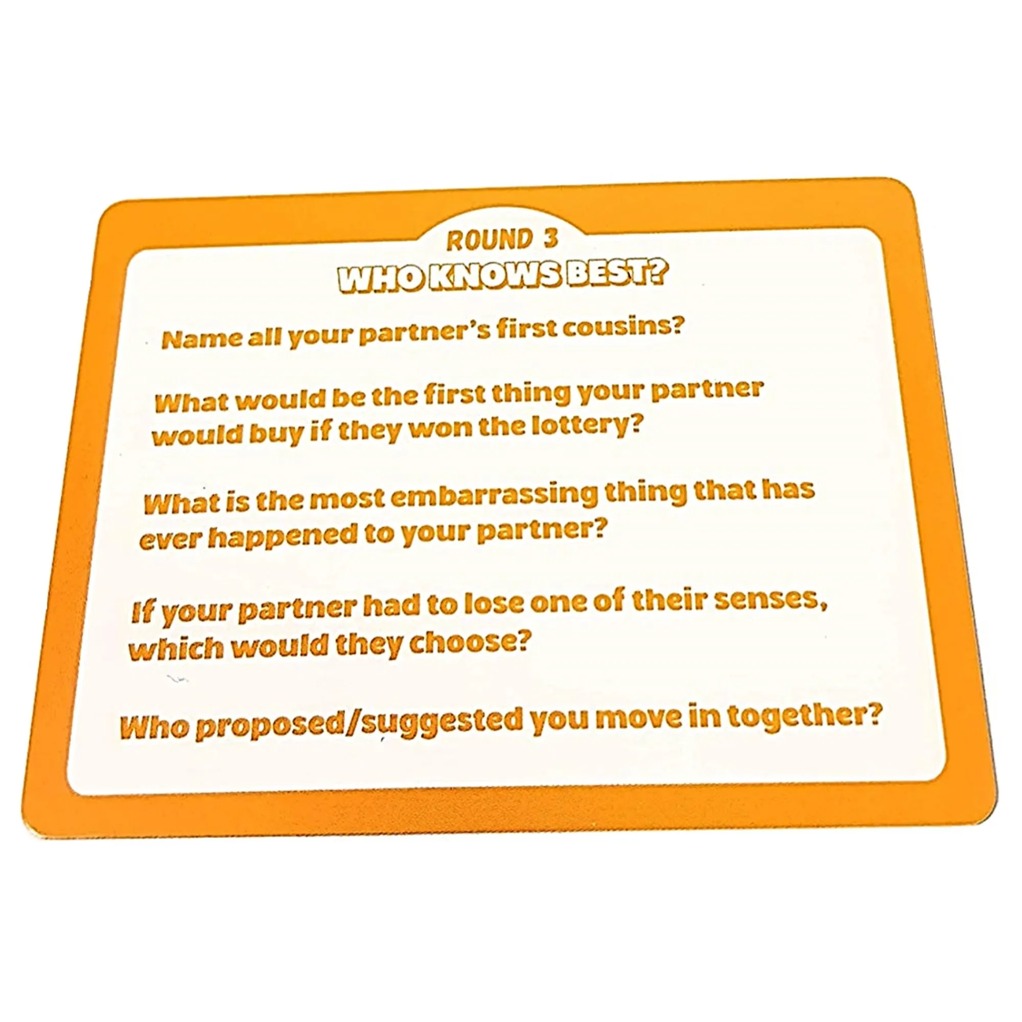 Lagoon The Couples Quiz Tinned Game