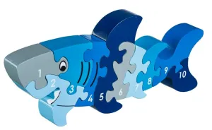 Lanka Kade Wooden 1-10 Puzzle Shark