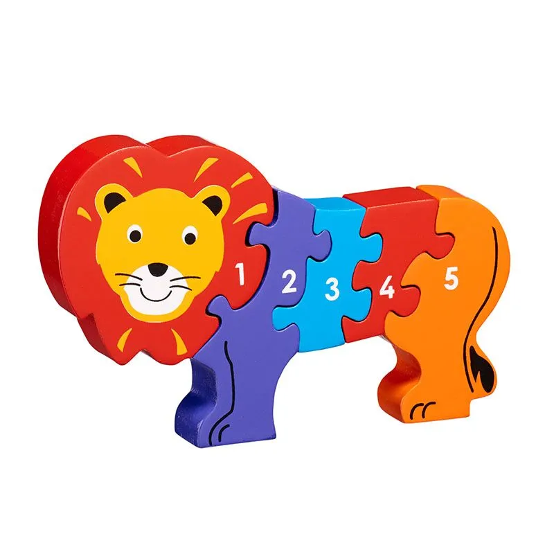 Lanka Kade Wooden 1-5 Puzzle Lion
