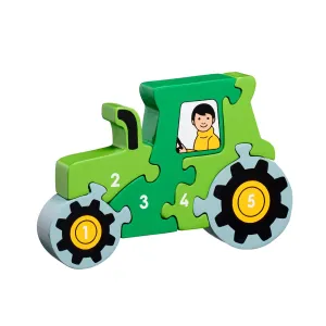 Lanka Kade Wooden 1-5 Puzzle Tractor
