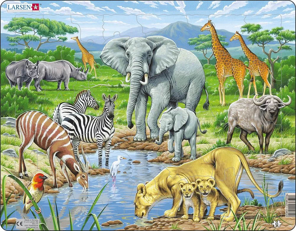 Larsen Savanna Frame Tray Puzzle