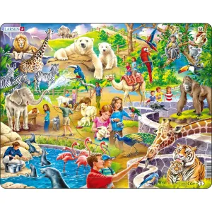Larsen Zoo Frame Tray Puzzle