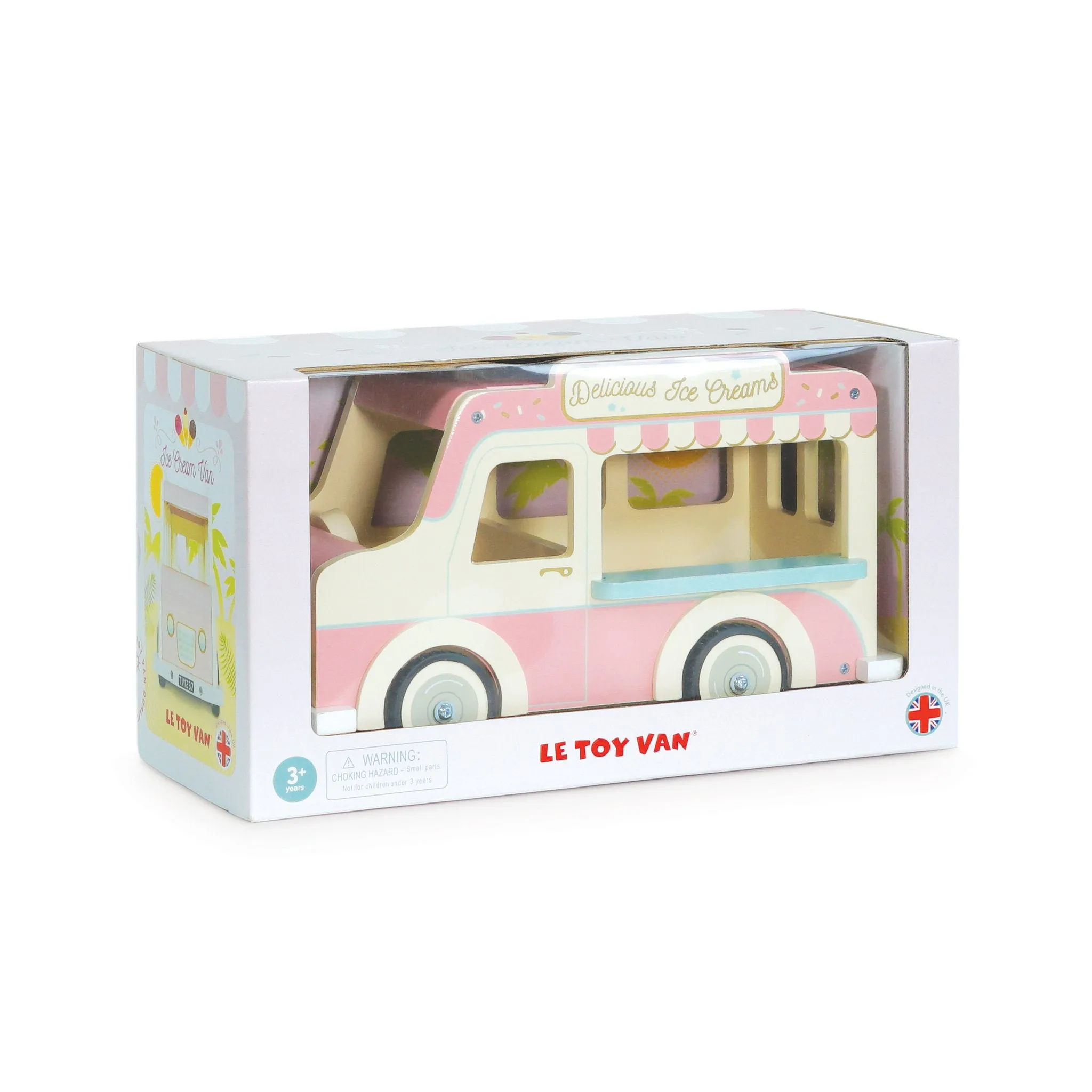 Le Toy Van Dolly Ice Cream Van Wise - Kids Toys