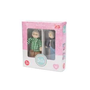 Le Toy Van Grandparent Dolls Wise - Kids Toys