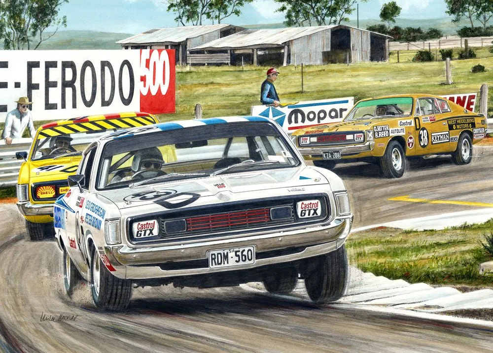 Legends Of The Track Mopar Magic 1000 Piece Puzzle