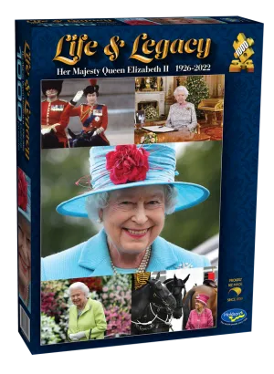 Life & Legacy Her Majesty Queen Elizabeth II 1926-2022 1000 Piece Puzzle