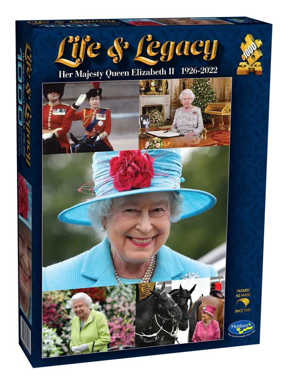 Life & Legacy Her Majesty Queen Elizabeth II 1926-2022 1000 Piece Puzzle