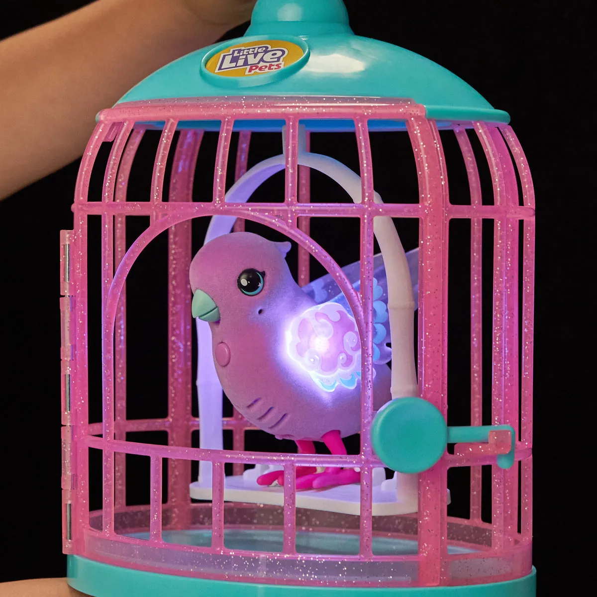 Little Live Pets Lil Bird And Bird Cage Polly Pearl