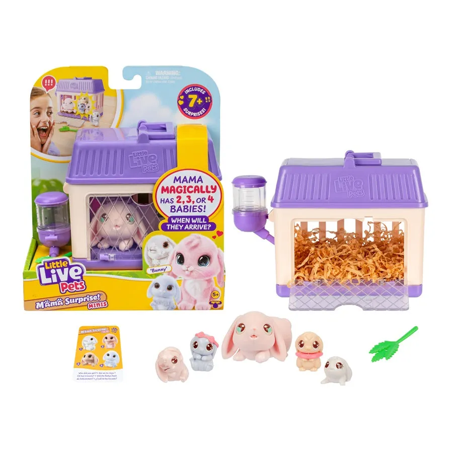 Little Live Pets Mama Surprise Series 4 Mini Playset Bunny
