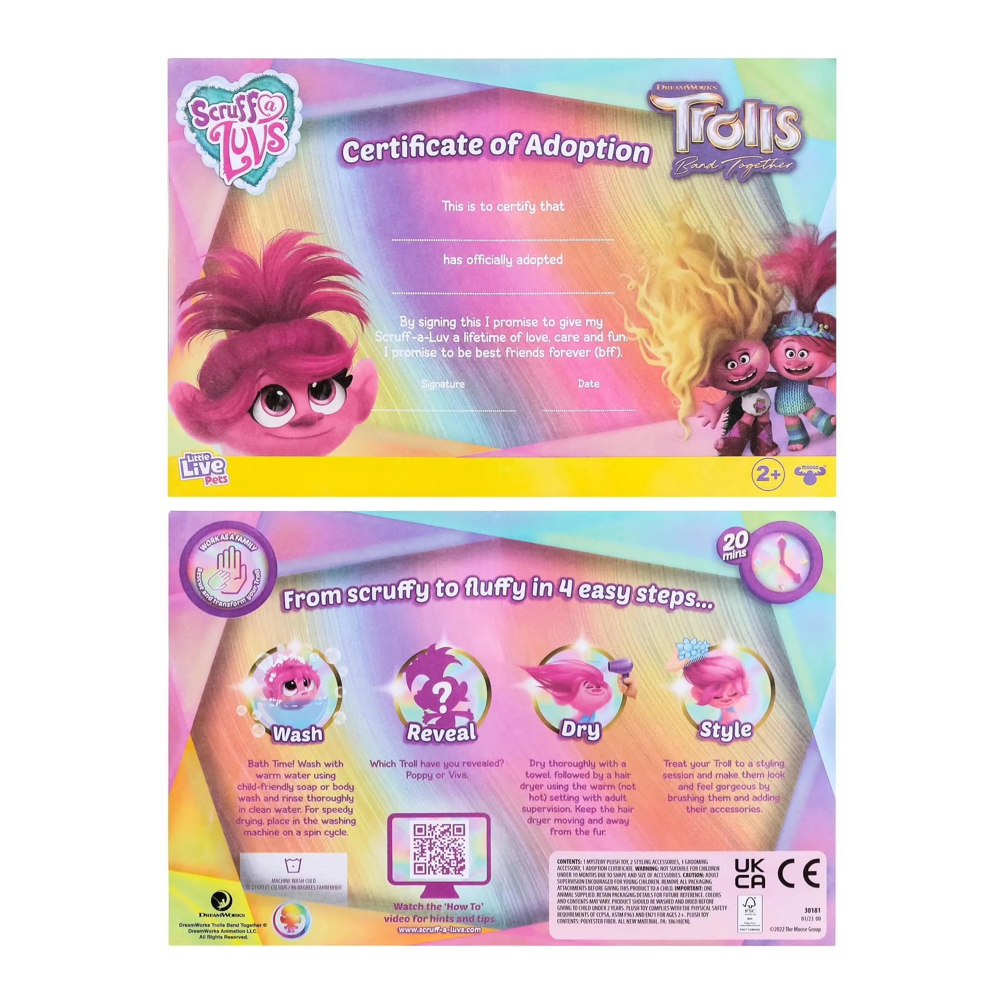 Little Live Pets Scruff A Luvs Trolls