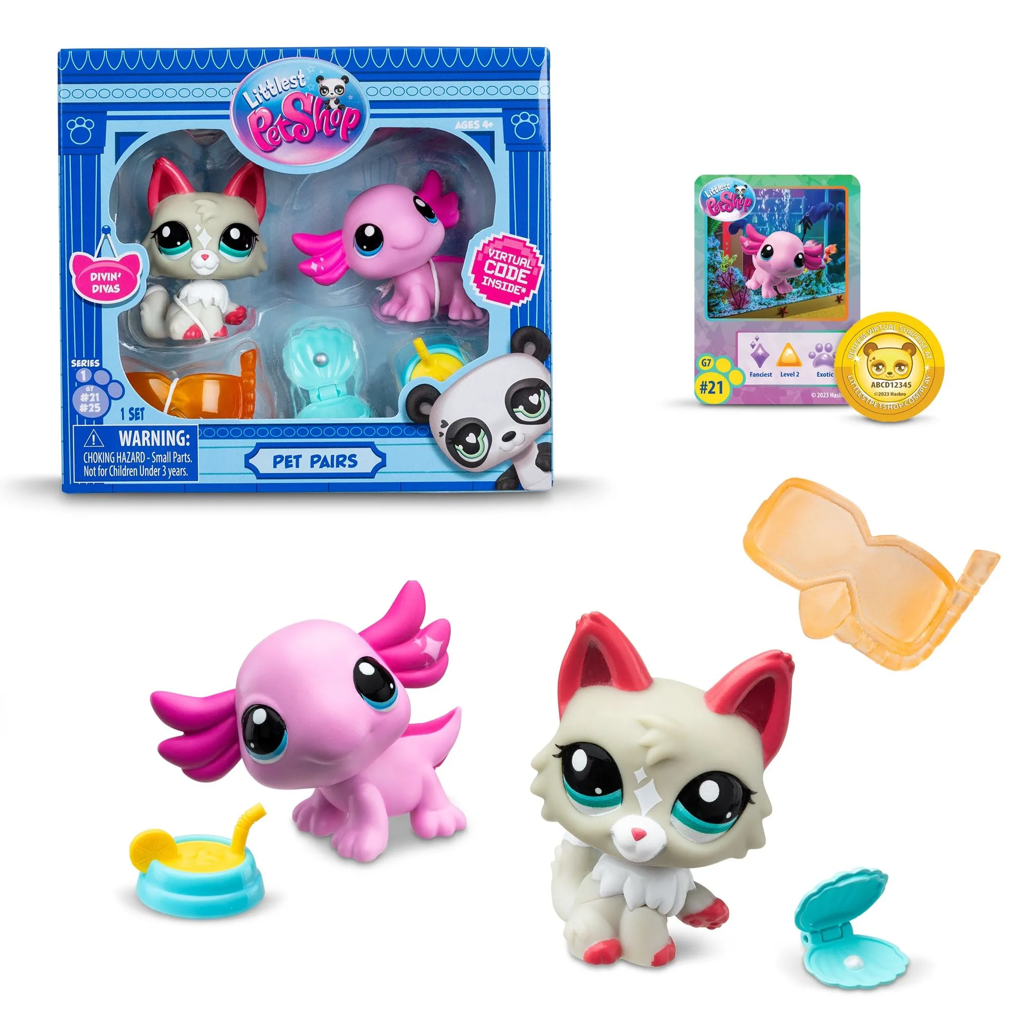 Littlest Pet Shop Pet Pairs Divin' Divas