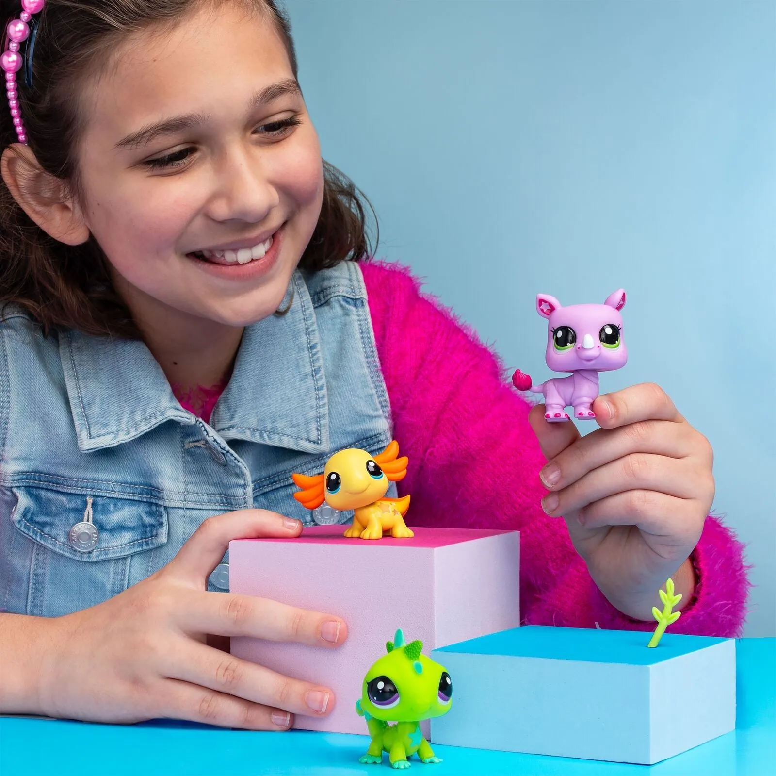 Littlest Pet Shop Pet Trio In Tube Wild Vibes