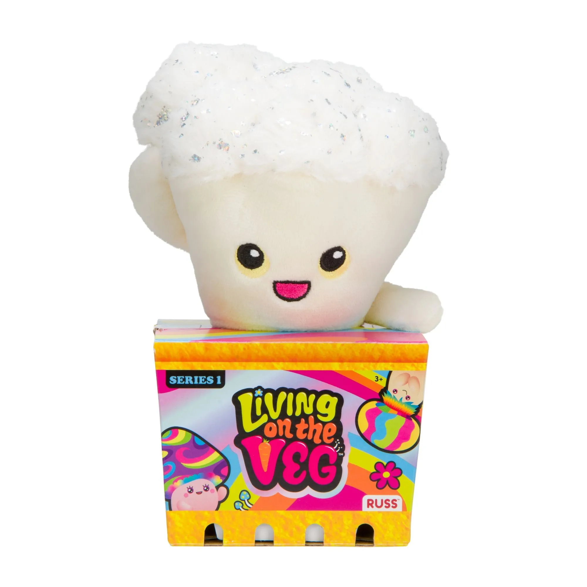 Living On The Veg 6 Inch Plush Funguys - Stevie
