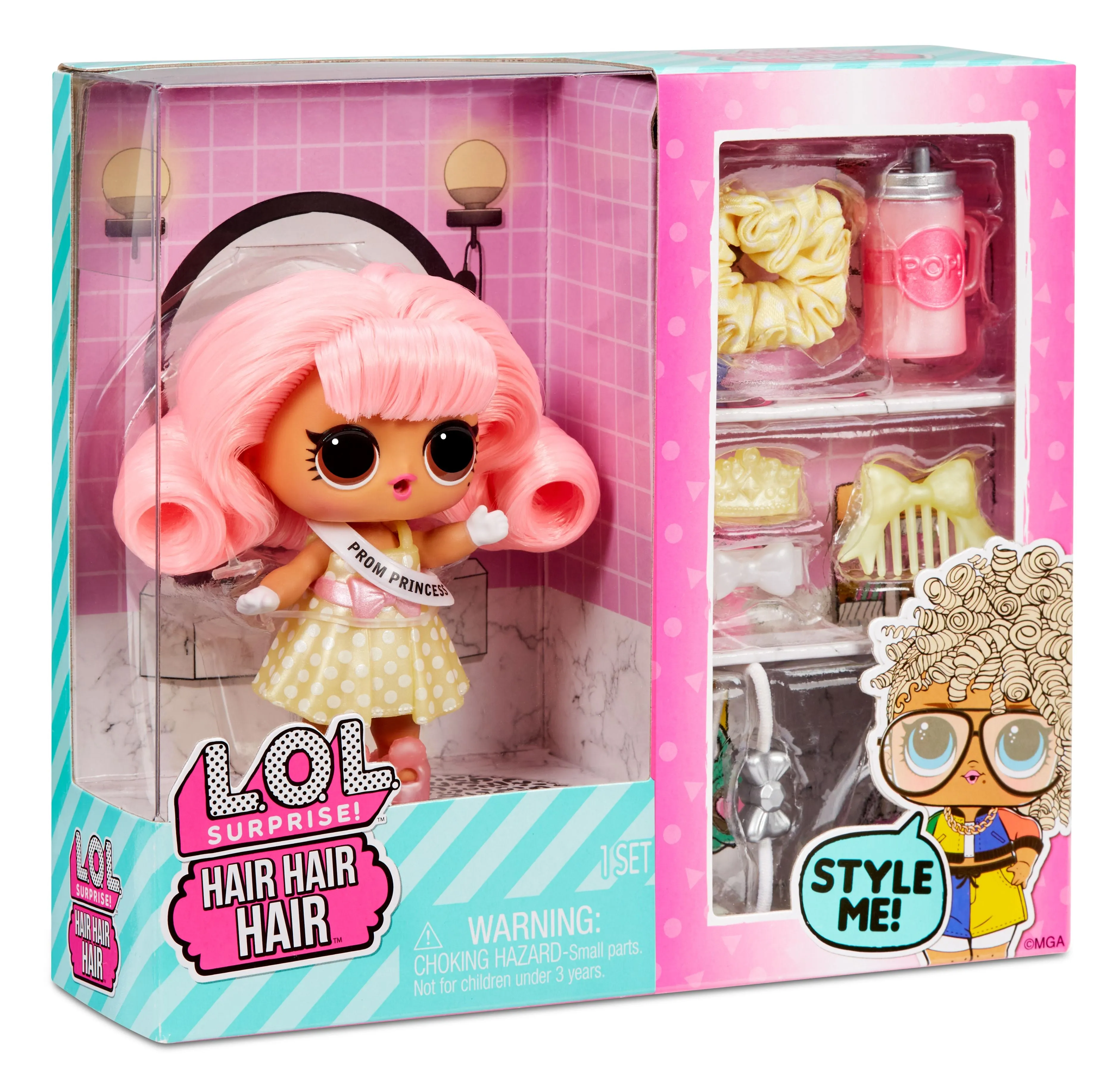 LOL SURPRISE HAIR HAIR HAIR TOTS DOLL ASSORTED STYLES