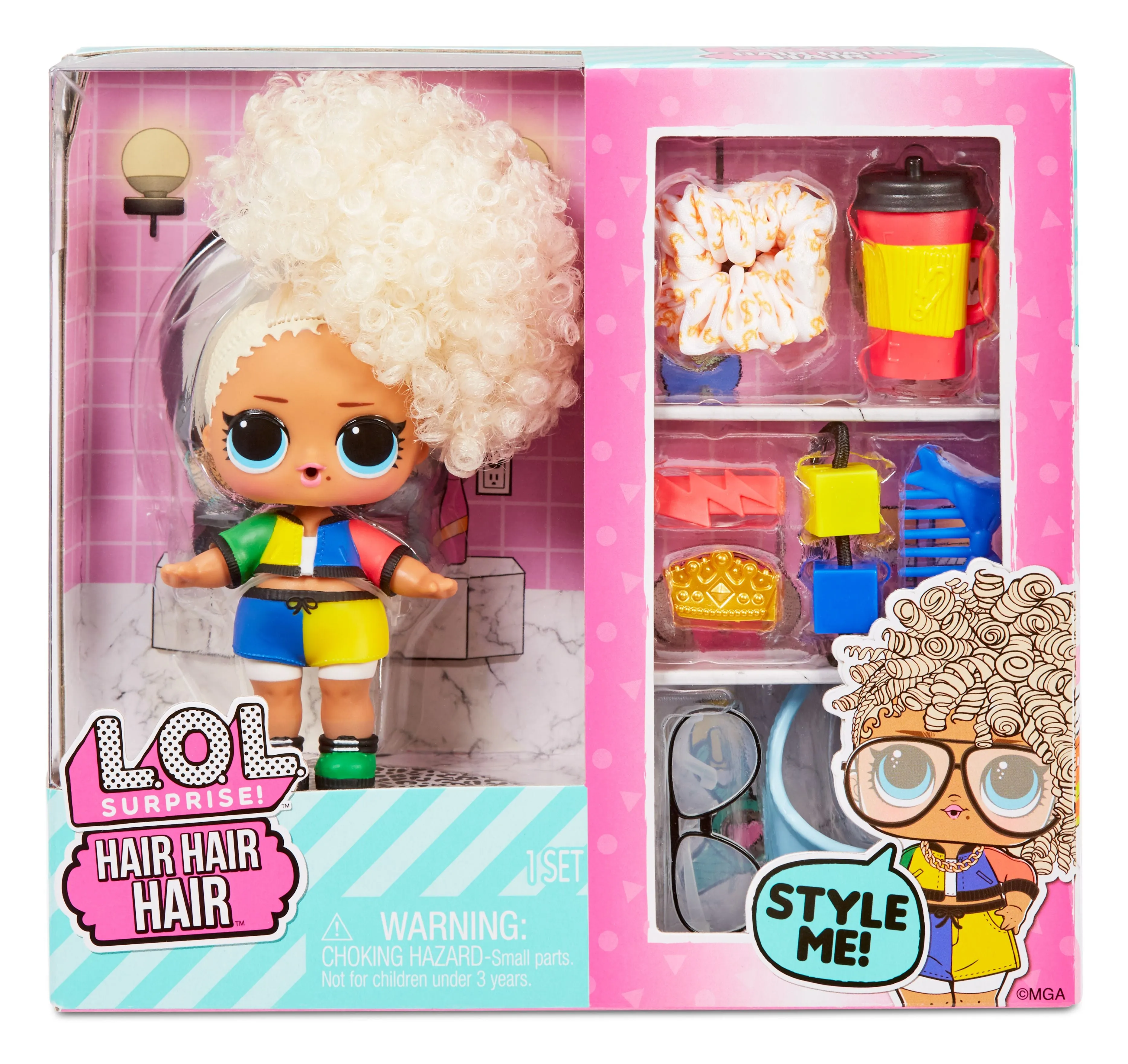 LOL SURPRISE HAIR HAIR HAIR TOTS DOLL ASSORTED STYLES