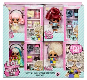 LOL SURPRISE HAIR HAIR HAIR TOTS DOLL ASSORTED STYLES