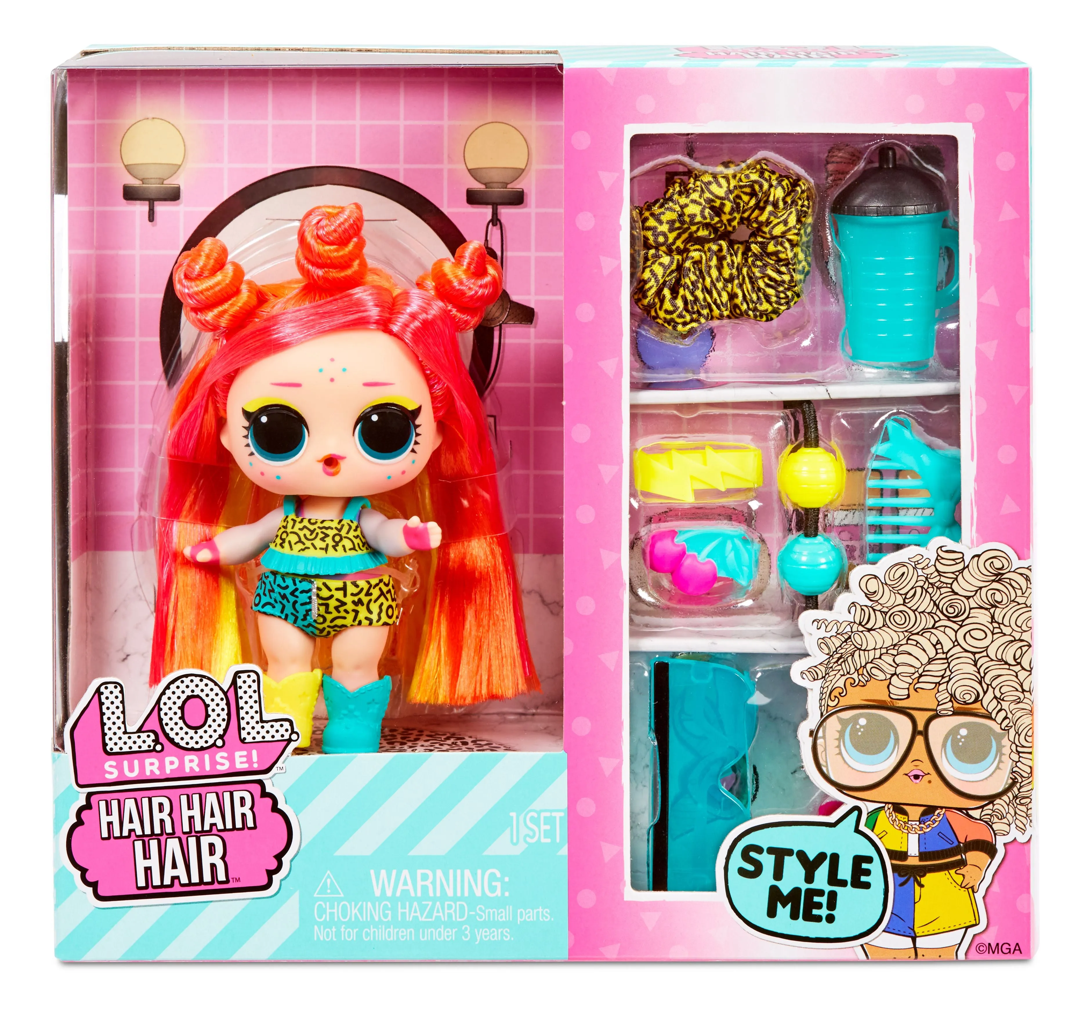 LOL SURPRISE HAIR HAIR HAIR TOTS DOLL ASSORTED STYLES