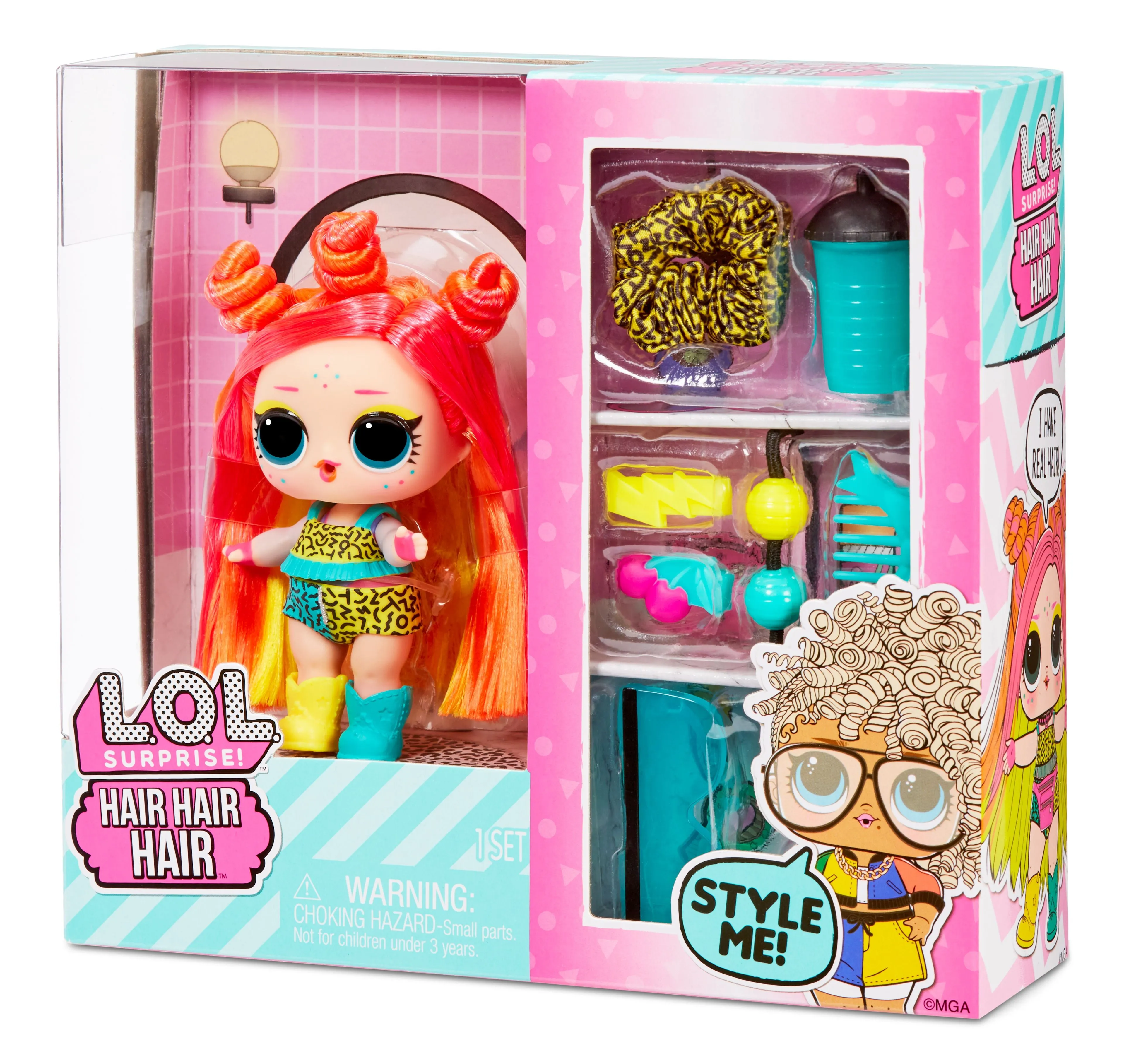 LOL SURPRISE HAIR HAIR HAIR TOTS DOLL ASSORTED STYLES