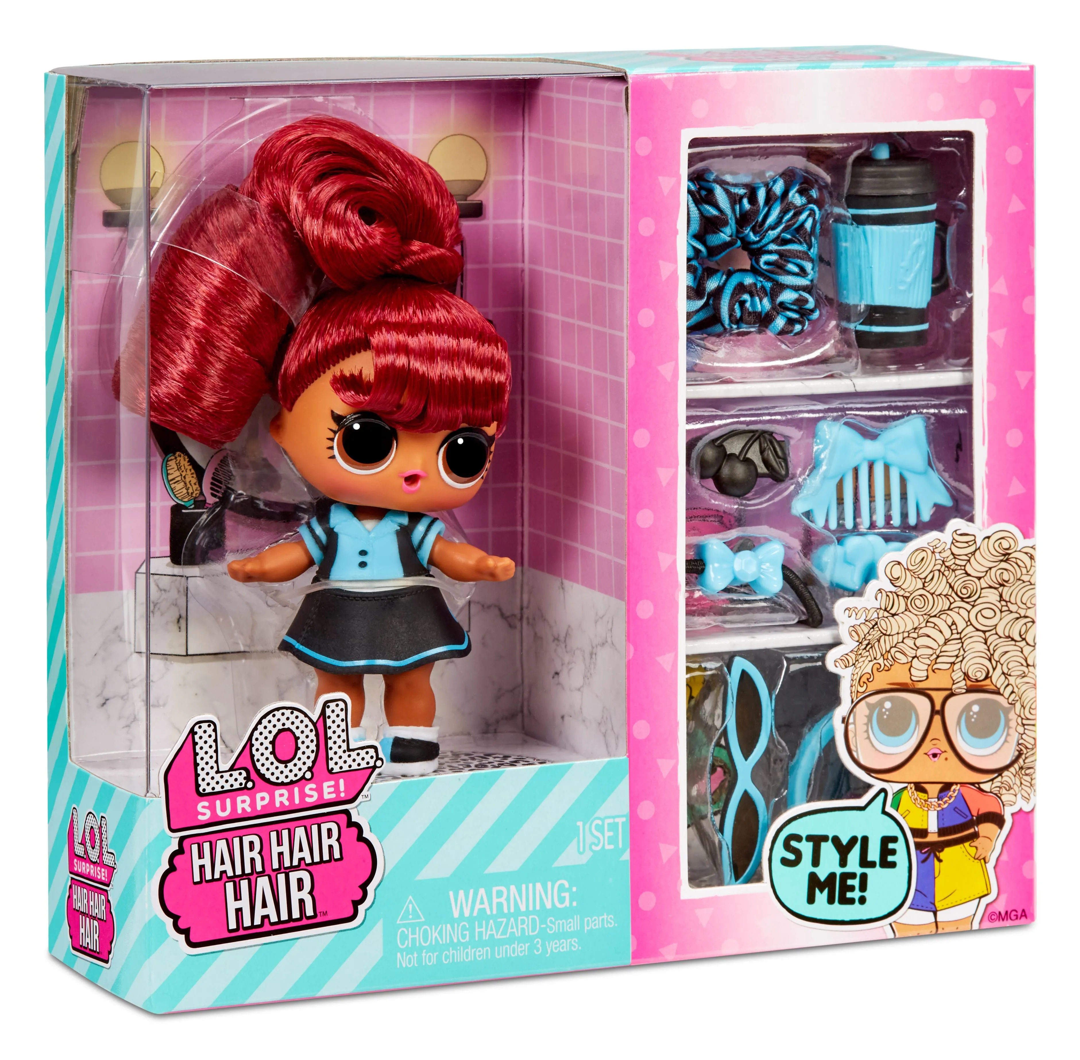 LOL SURPRISE HAIR HAIR HAIR TOTS DOLL ASSORTED STYLES