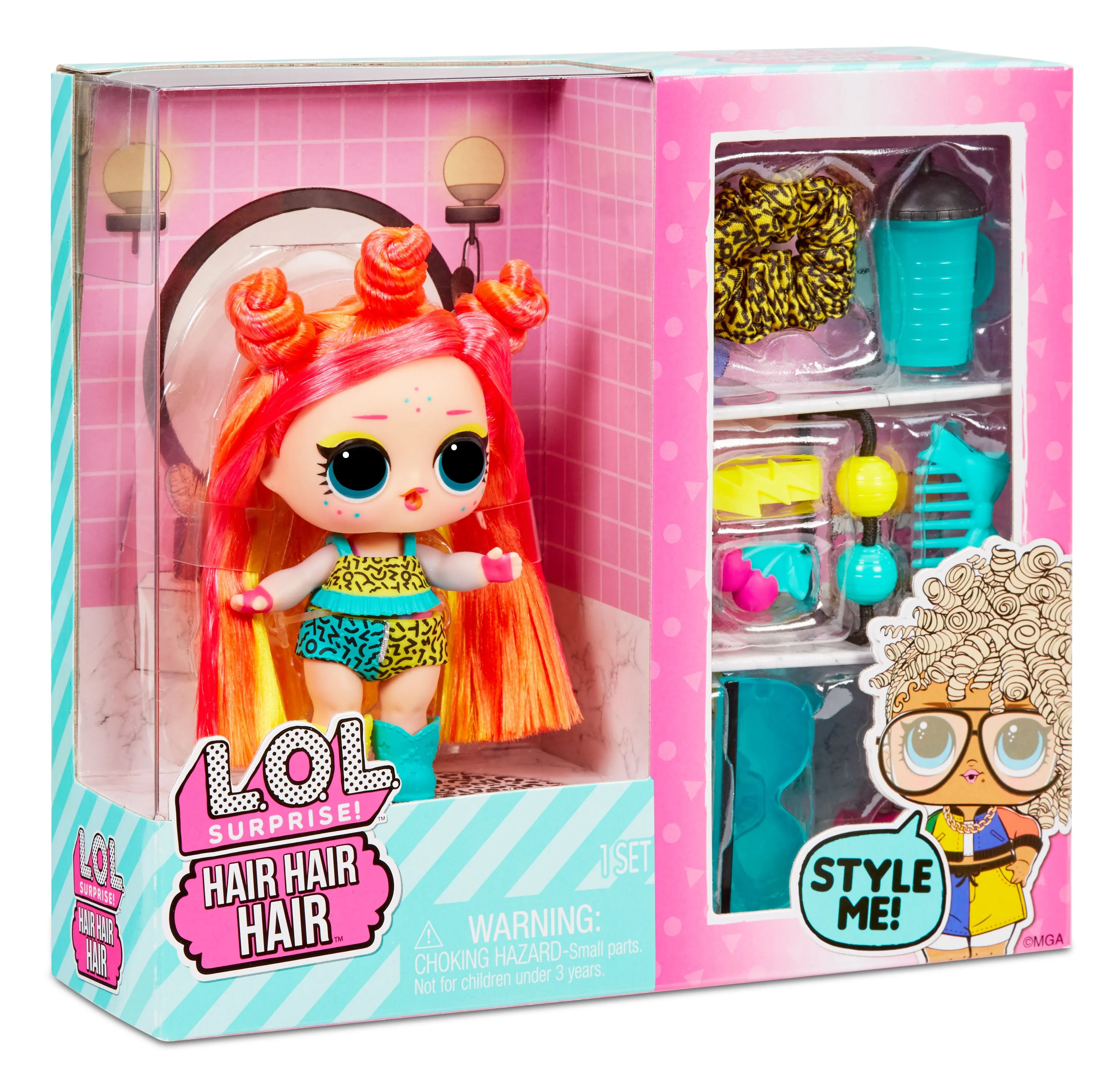 LOL SURPRISE HAIR HAIR HAIR TOTS DOLL ASSORTED STYLES