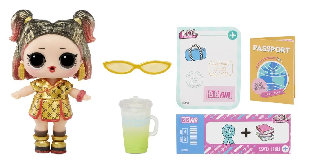 L.O.L Surprise O.M.G. World Travel Doll Tots Doll