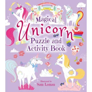 Magical Unicorn Puzzle Activity Book