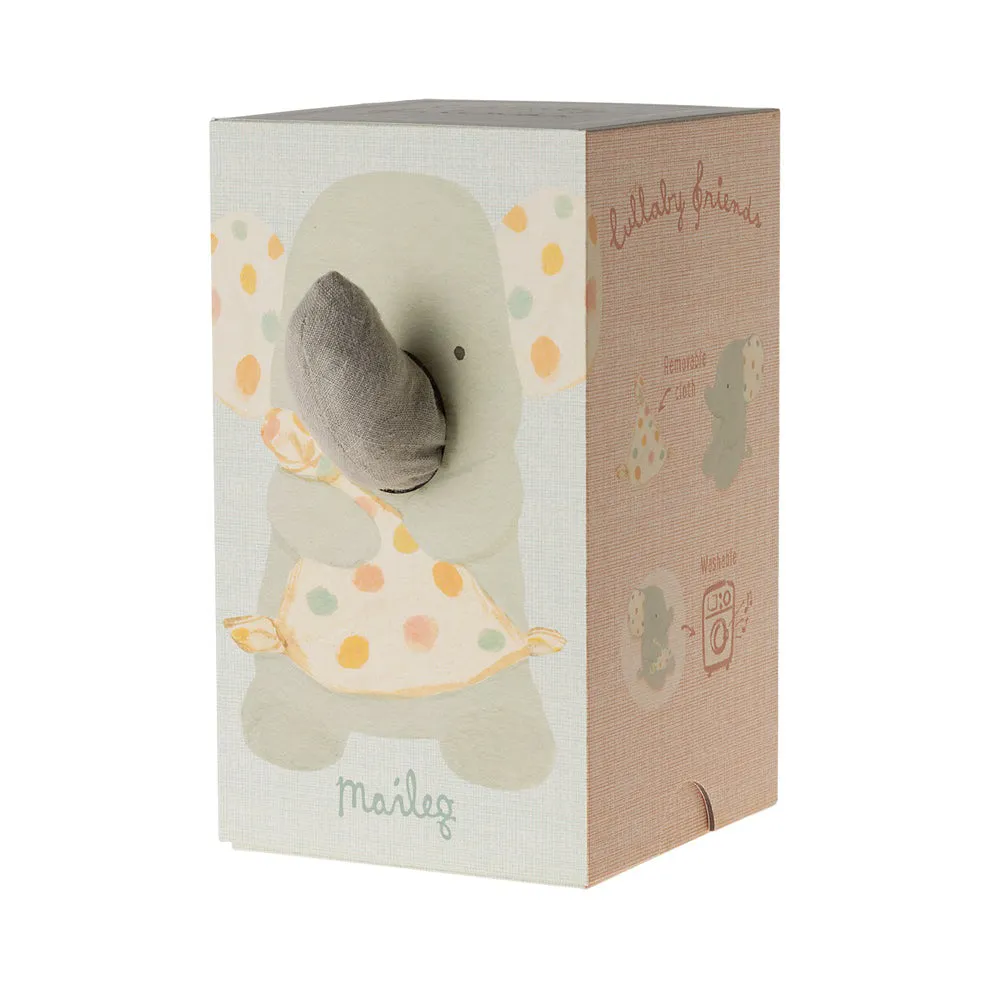 Maileg Lullaby Friends, Elephant - Iron Grey