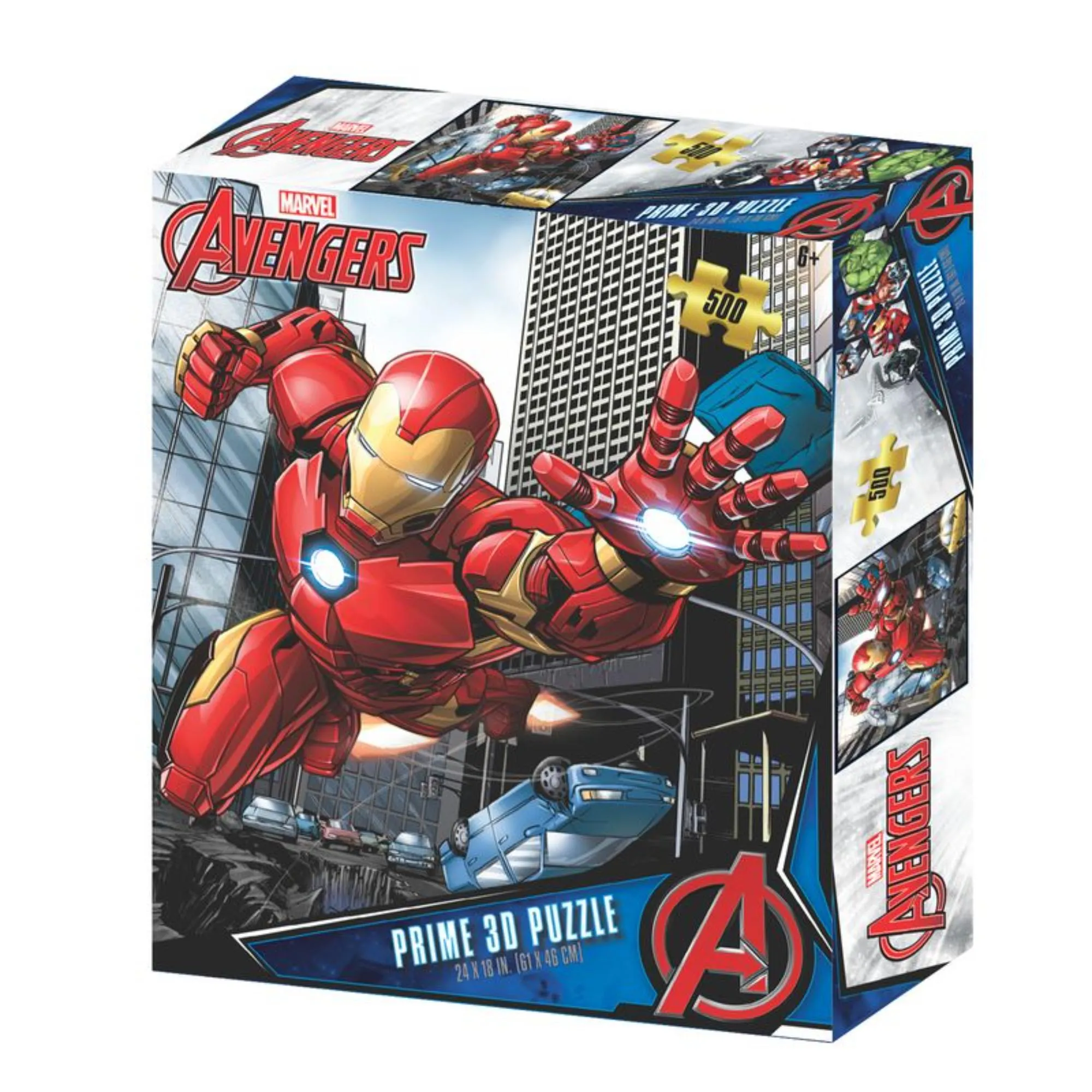 Marvel Avengers Iron Man Prime 3D 500 Piece Puzzle